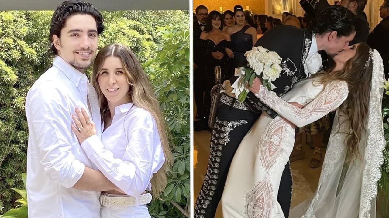 Alex Fernández y Alexia Hernández se casaron por tercera vez: así fue la boda religiosa