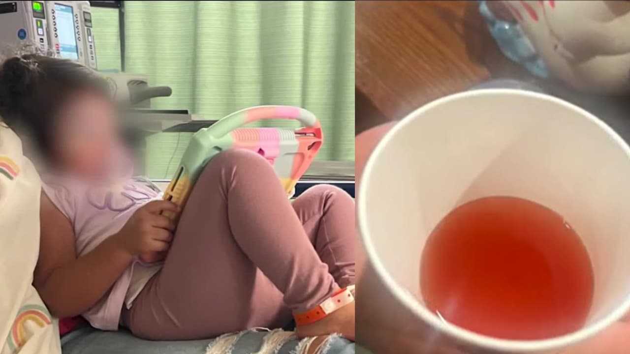 Le sirvieron vino en lugar de jugo: niña de dos años es hospitalizada tras error de un restaurante en California