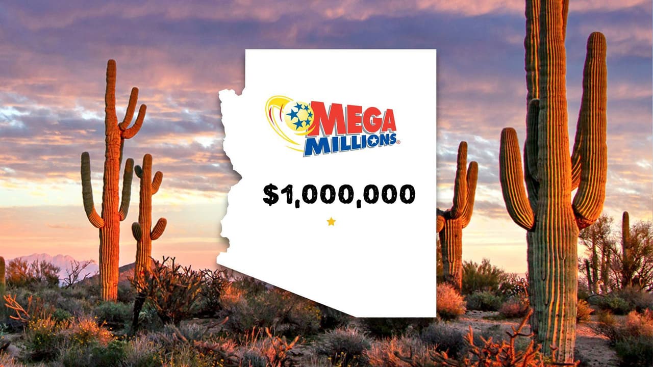 Mega Millions deja un boleto ganador de $1 millón de dólares en Arizona