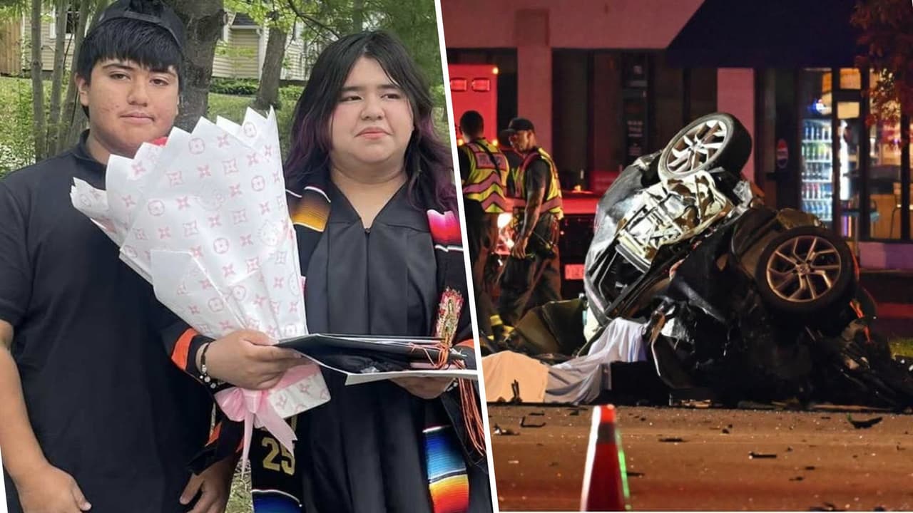 Conductor en estado de ebriedad se pasa semáforo en rojo y mueren dos hermanos de 18 y 14 años