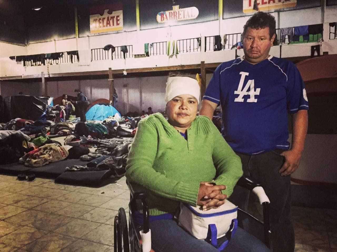 "Los planes no salieron como queríamos": esta migrante de la caravana fue atropellada y perdió a un primo y un amigo en Tijuana