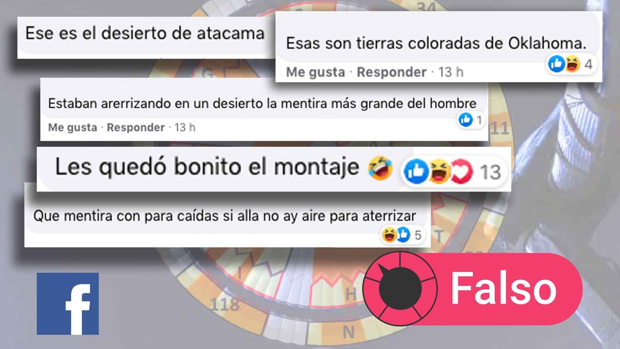 El video de la llegada del robot Perseverance en Marte no es un montaje ni se hizo en un desierto de la Tierra