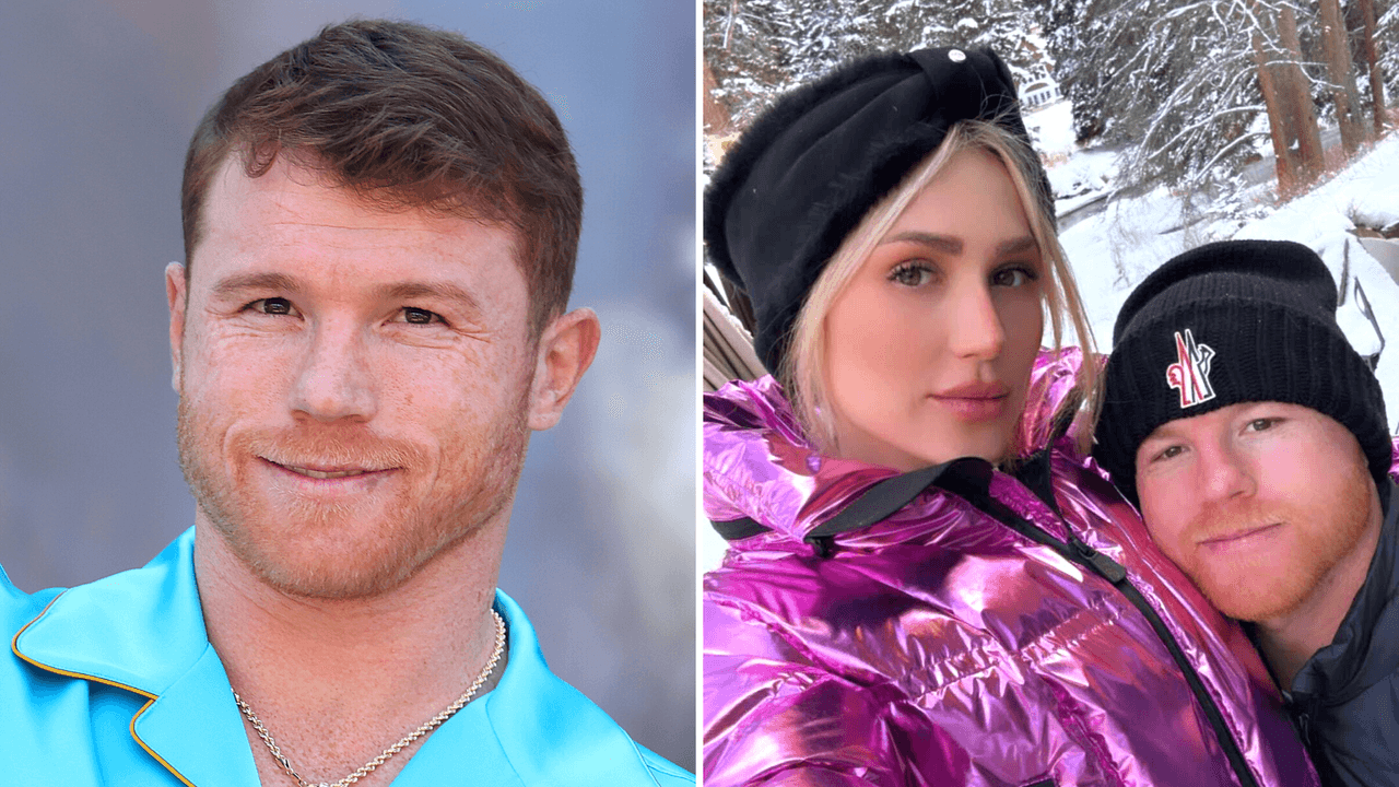 Saúl 'Canelo' y su familia disfrutaron unas lujosas vacaciones en la nieve: fotos
