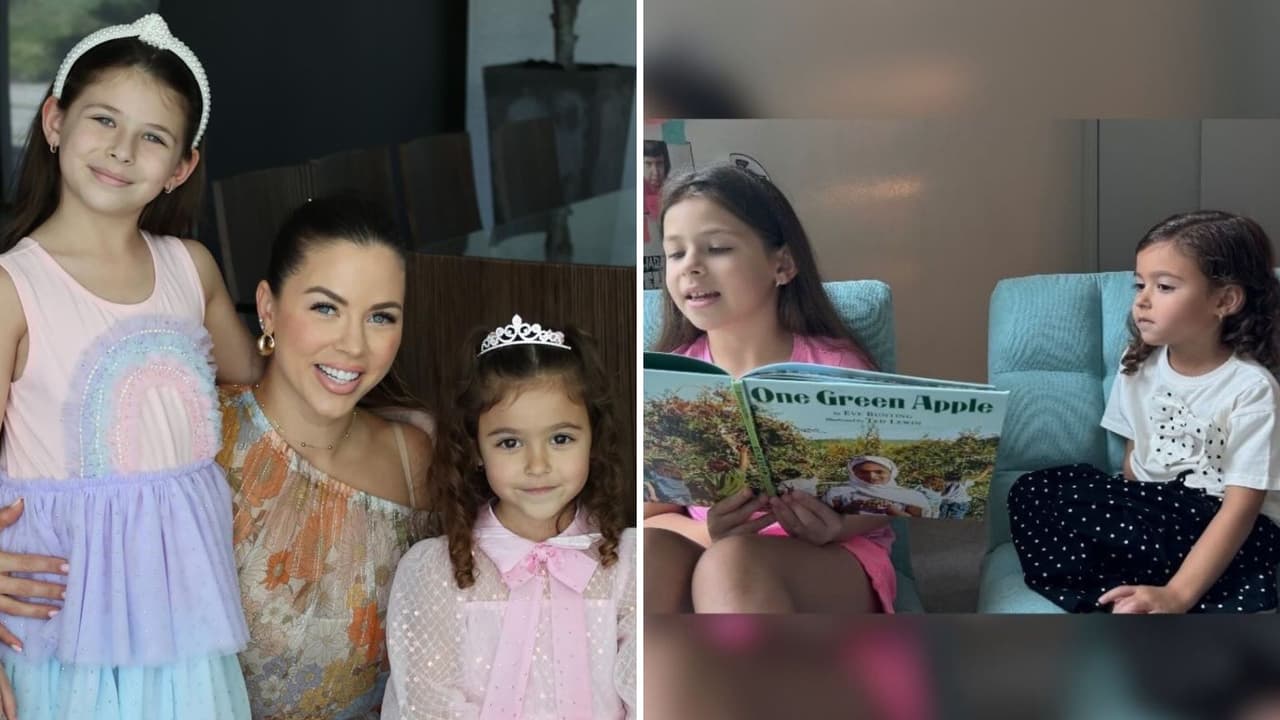 Ximena Duque responde si sus hijas volverán a ir a la escuela: llevan año y medio sin asistir