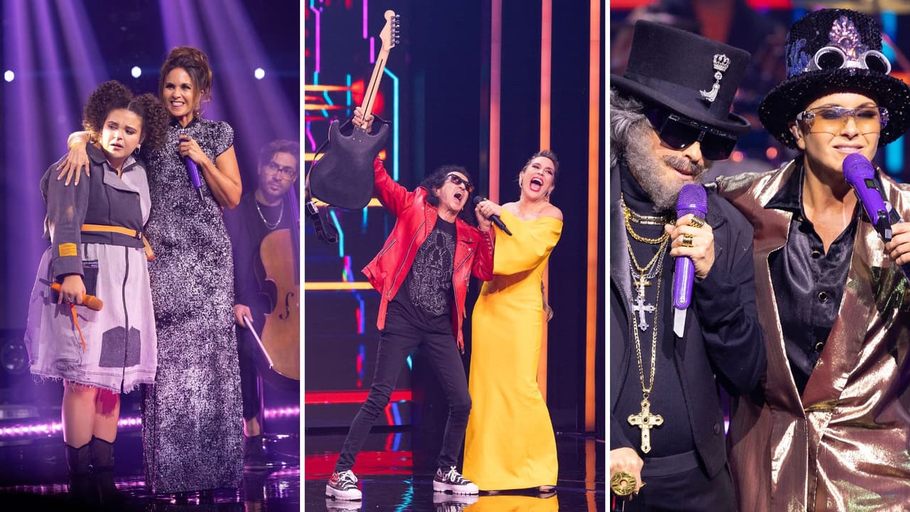 Mijares en tanga, retos de baile y mucha diversión se vivieron en el capítulo 8 de Juego de Voces