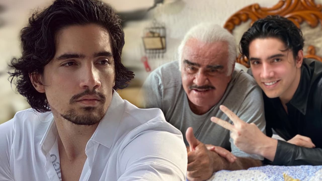 Critican a nieto de Vicente Fernández por promover su nuevo material mientras su abuelo está en el hospital