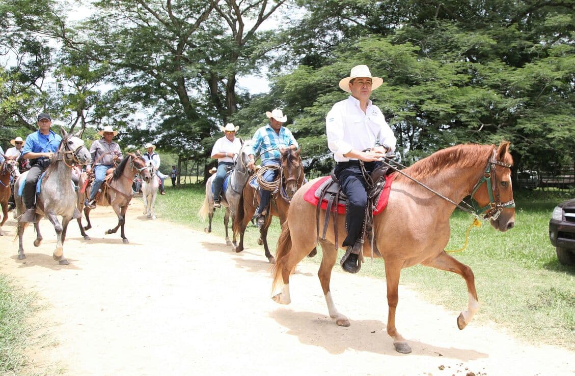 Honduran President Juan Orlando Hernández grew up in rural Lempira province, one of 17 children of a coffee farmer. Photo courtesy of JuanOrlando.com