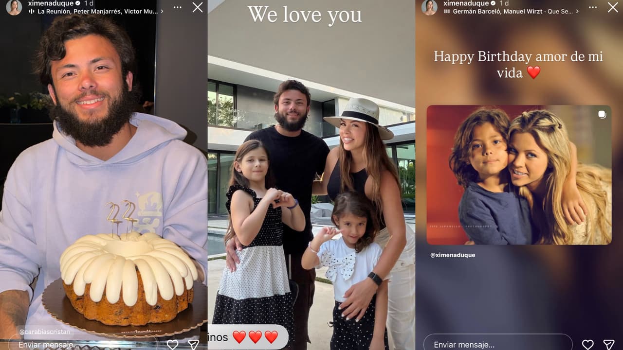 Estas son las fotos y mensajes que Ximena Duque dedicó a su hijo Cristan en medio de los rumores de la supuesta separación del chico y su esposa tras casarse en febrero de 2025.