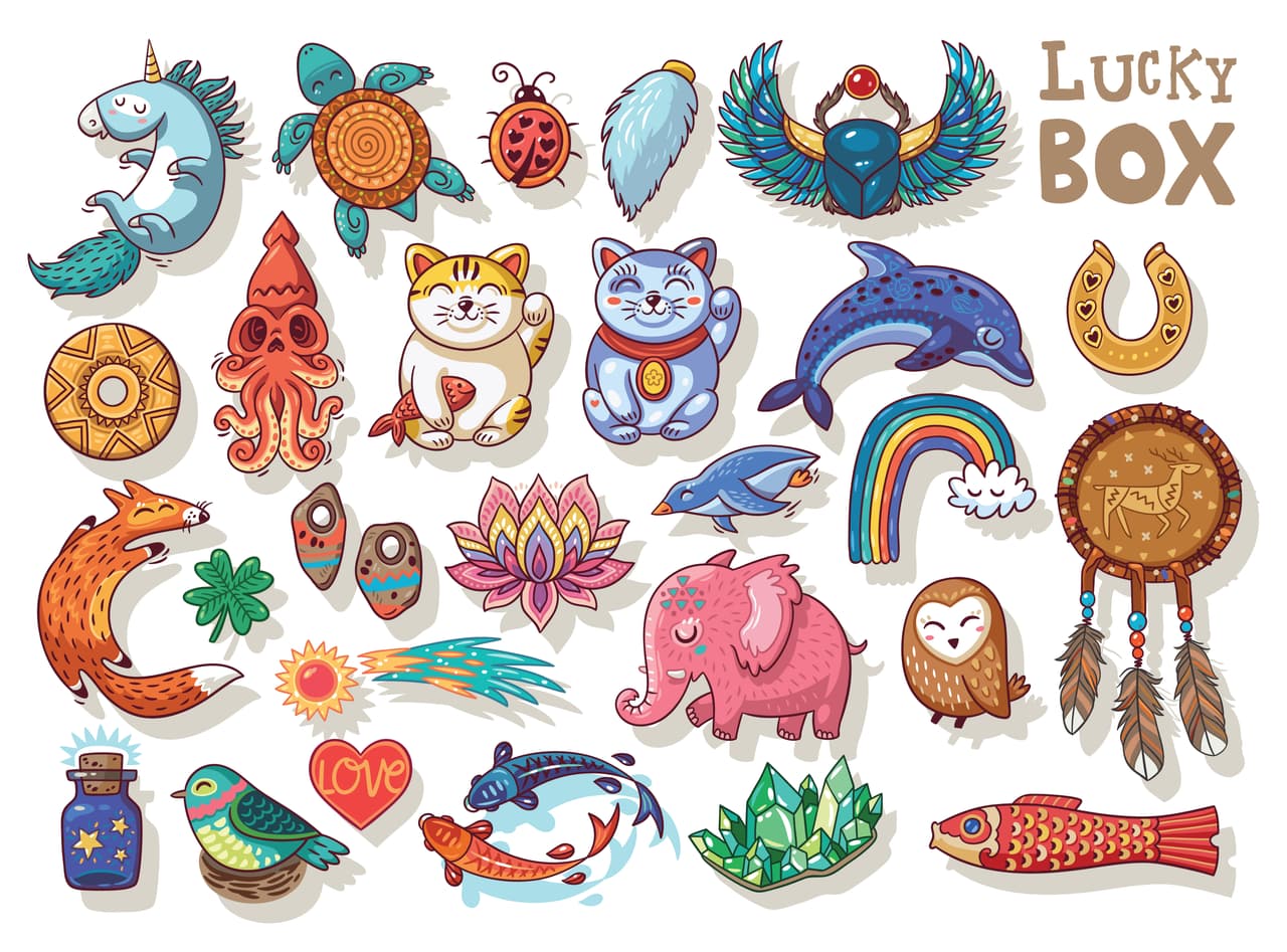 Pero en sí en todo mundo y en varias culturas existen una gran variedad de amuletos y talismanes con fines específicos. Unos atraen fortuna, buena suerte, prosperidad, bienestar, tranquilidad... Veamos signo por signo cuál te conviene más.