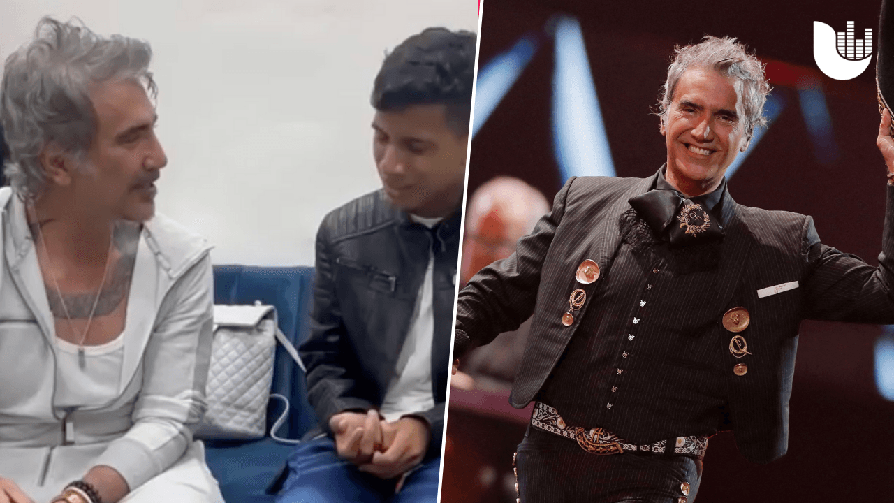 Alejandro Fernández cumplió el sueño de un joven que canta en las calles