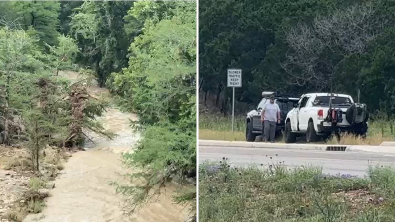 Continúa búsqueda de conductora arrastrada por inundaciones repentinas en Bandera