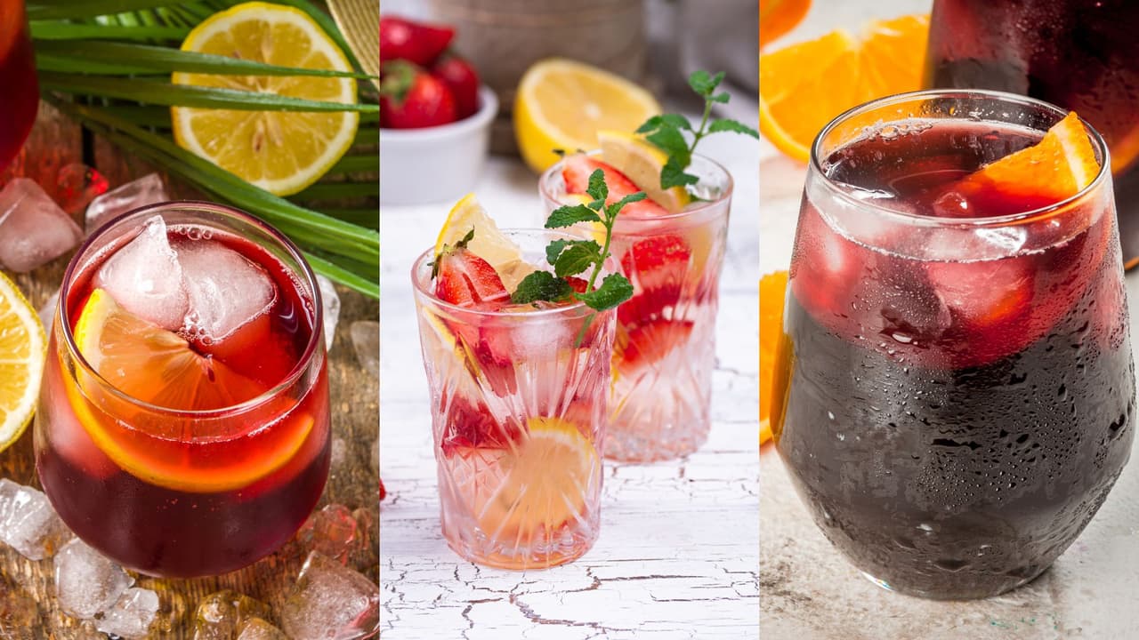Bebidas con vino: 3 refrescantes recetas de cocteles para la temporada de calor