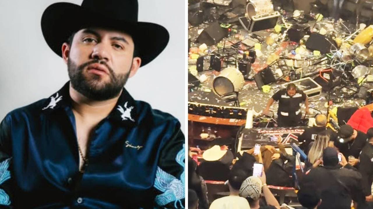 Concierto de Luis R. Conriquez termina en caos por no cantar corridos: tuvo que salir del recinto