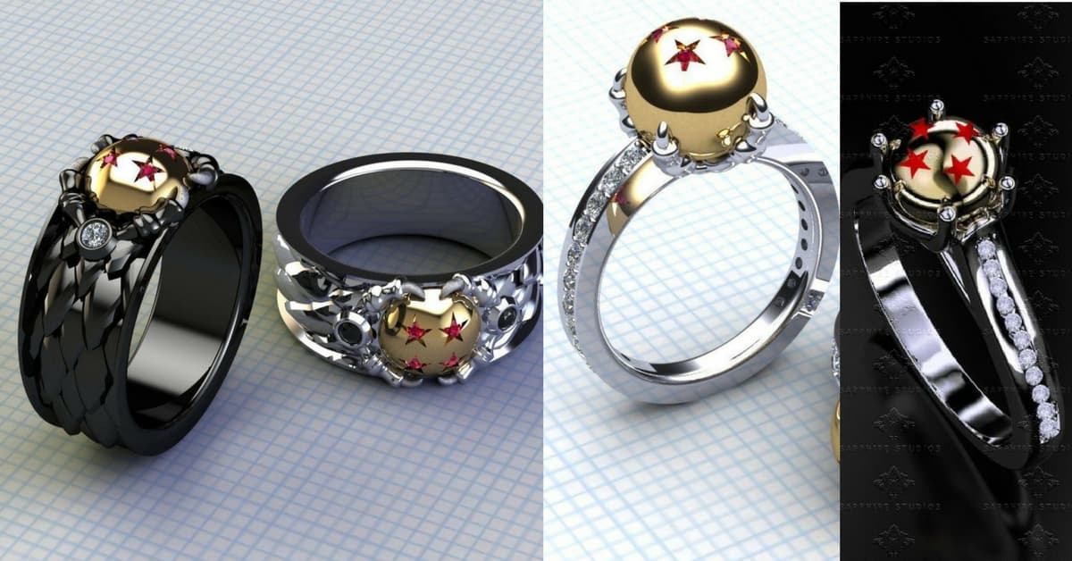 ¿Eres geek y estás enamorado? Checa estos increíbles anillos de compromiso y matrimonio