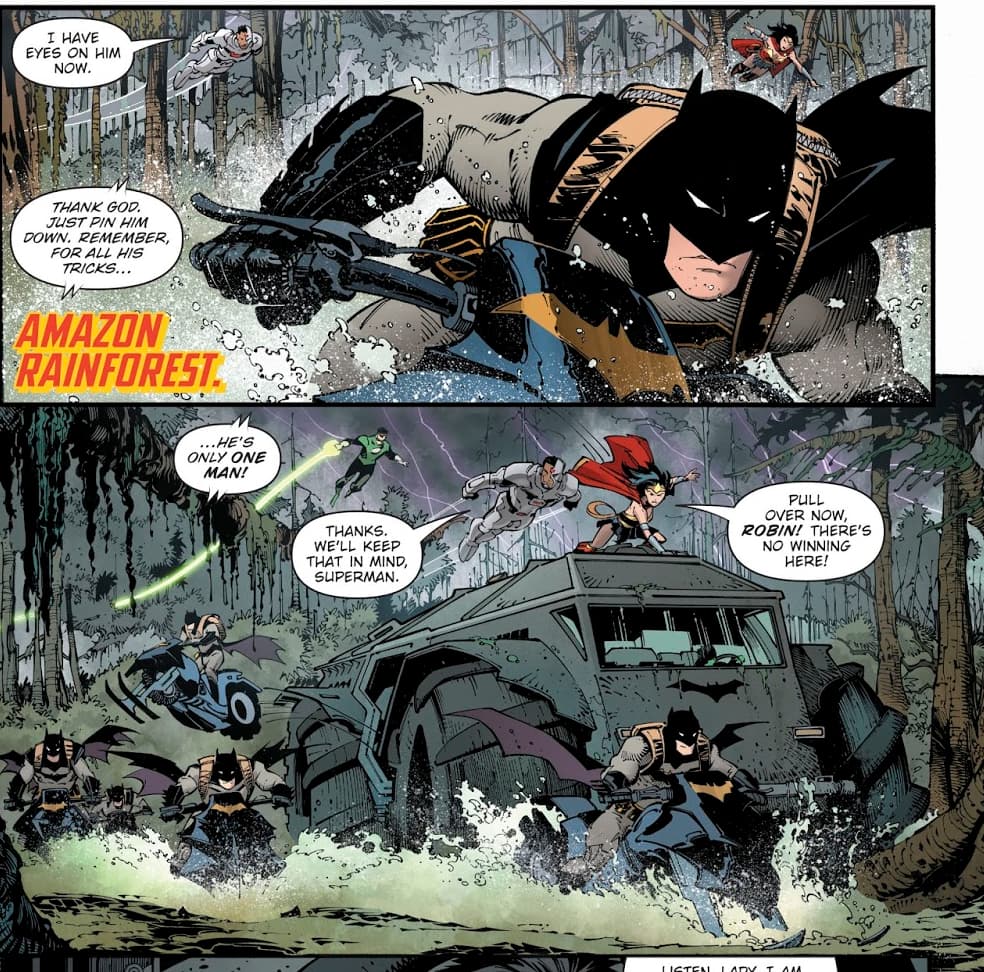 Rebirth: las 7 versiones malvadas de Batman aparecen y Bruce traiciona a la Liga de la Justicia