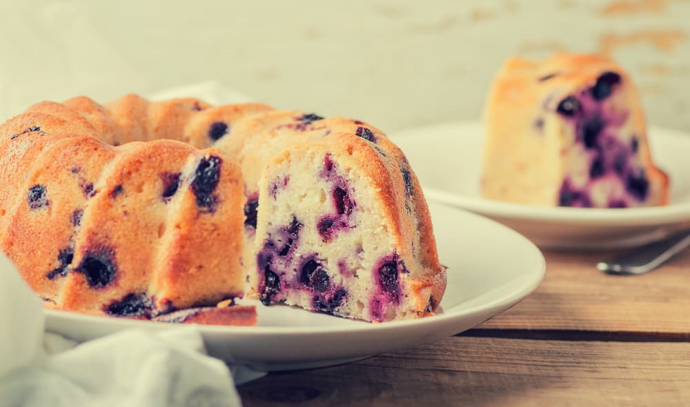 Budín nutritivo de limón, arándanos y yogur: una combinación irresistible de sabores