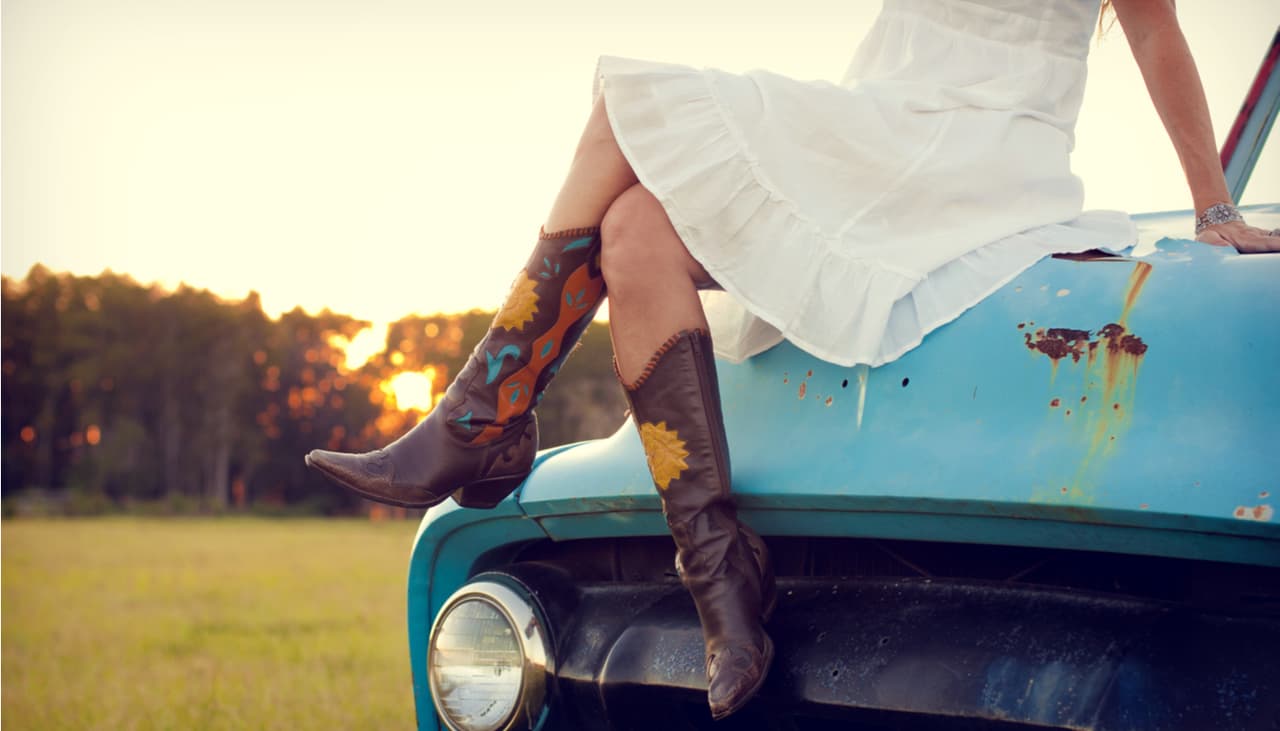 Las botas vaqueras están de vuelta y algunas famosas ya las llevan: outfits para inspirarte