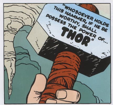 Debate Geek: ¿Cómo determina el martillo Mjolnir quien es digno de portarlo?