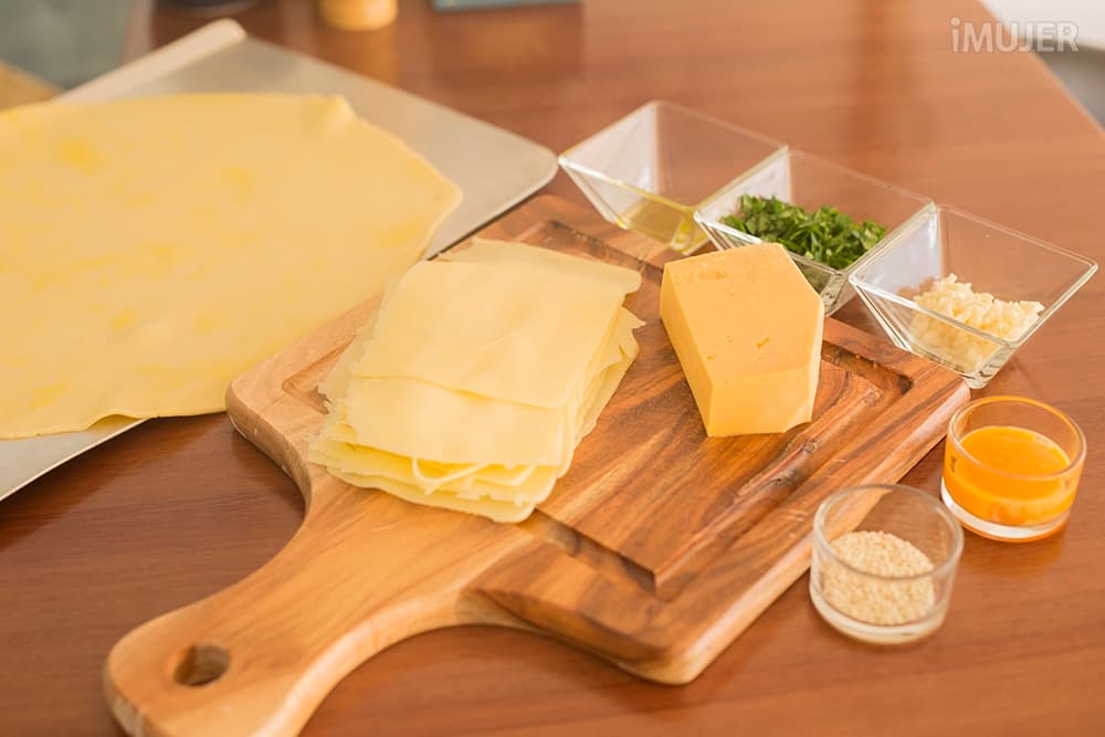 Exquisito calzone provenzal para la cena de hoy