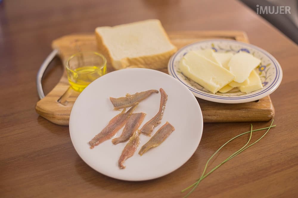 Rapida y fácil receta de pinchos con anchoas