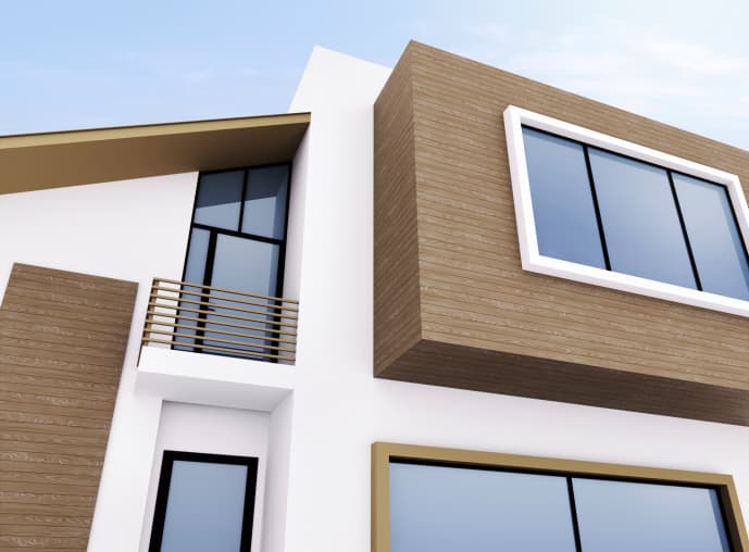 Fachadas de chalets