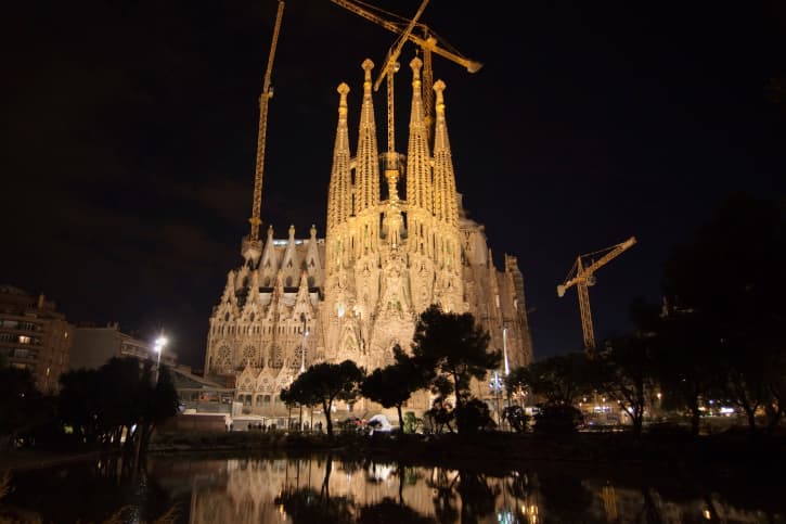 La Basílica de la Sagrada Familia, un templo sin concluir