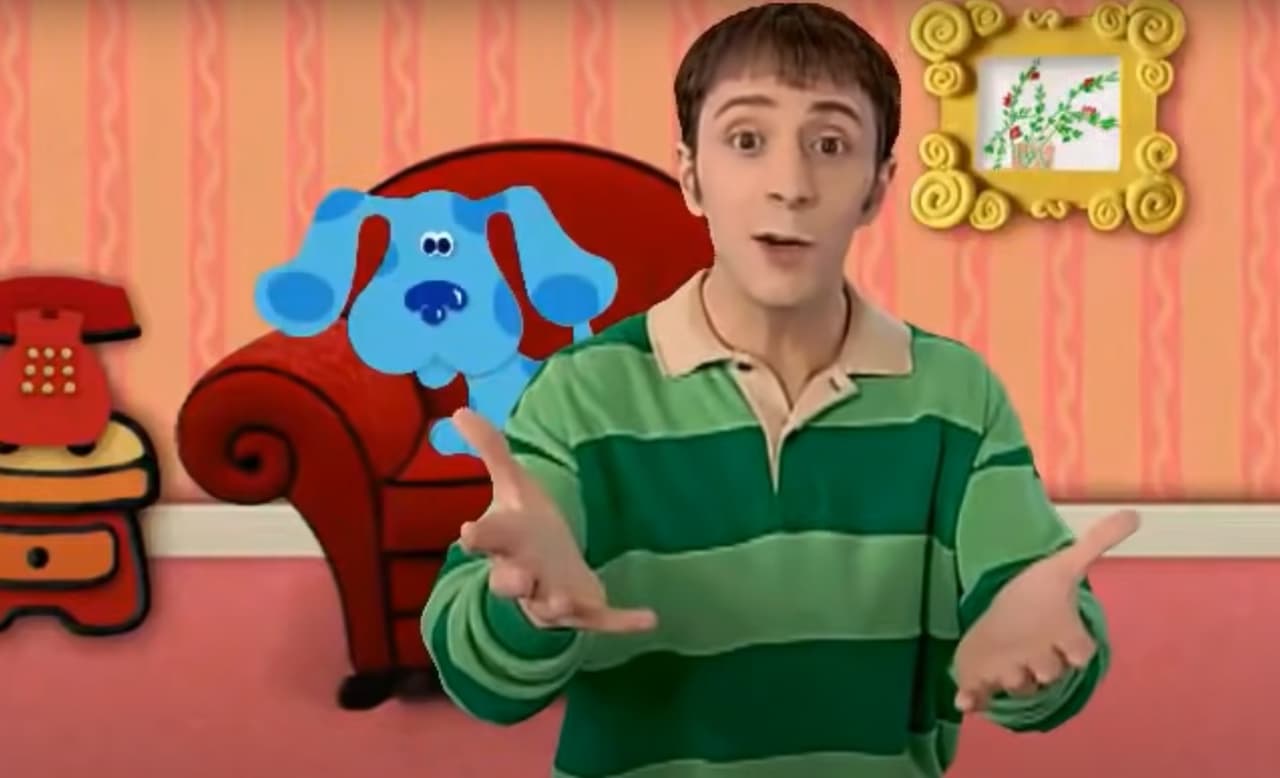 Steve de Las pistas de Blue regresó: tiene un mensaje para tu niño interior que te hará llorar