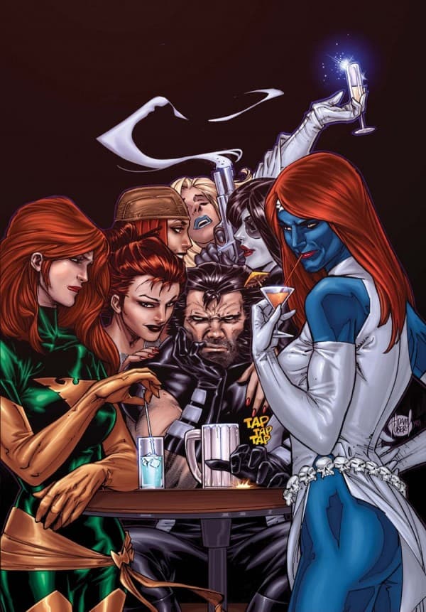 Wolverine y sus amantes