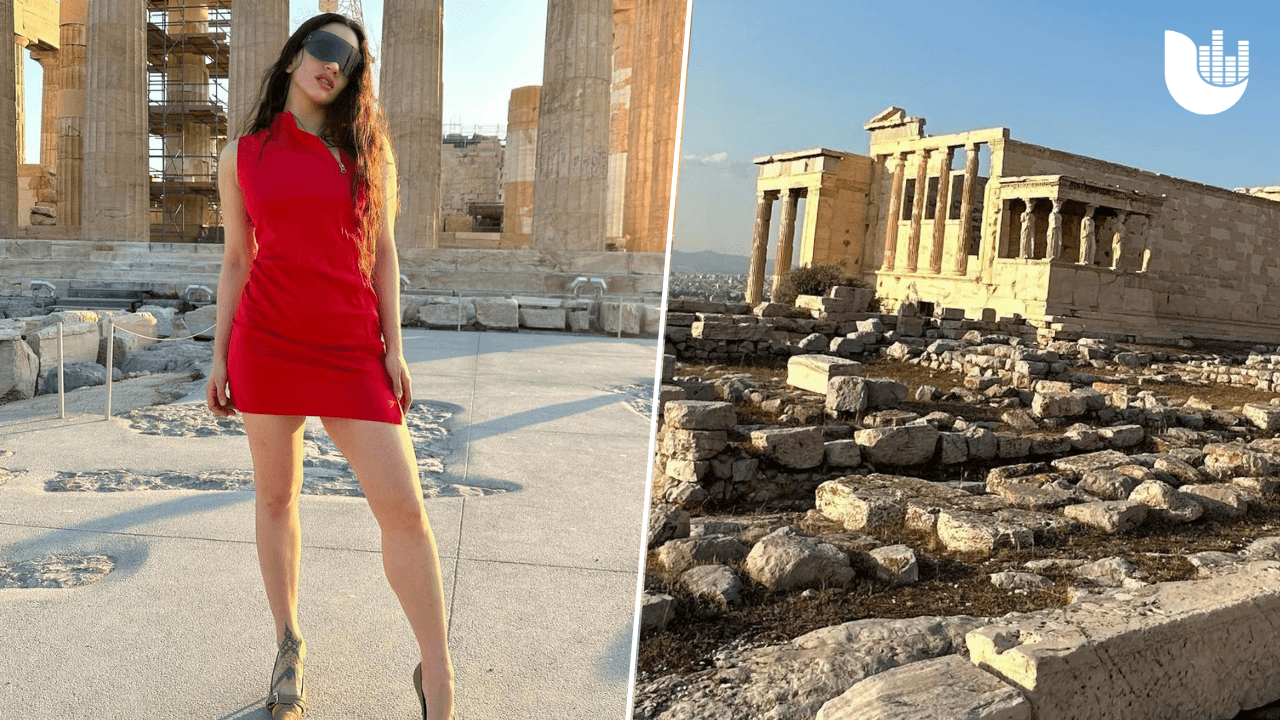 Rosalía estuvo de turista en Grecia y pudo haber recibido una multa