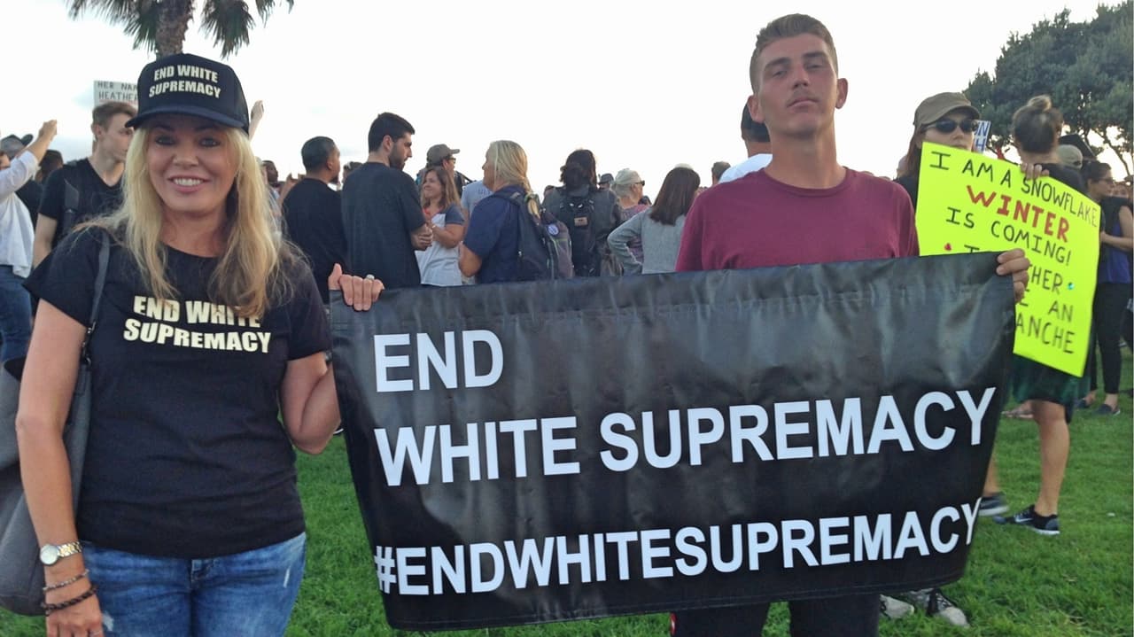 Hundreds protested against racism and white supremacists in southern California