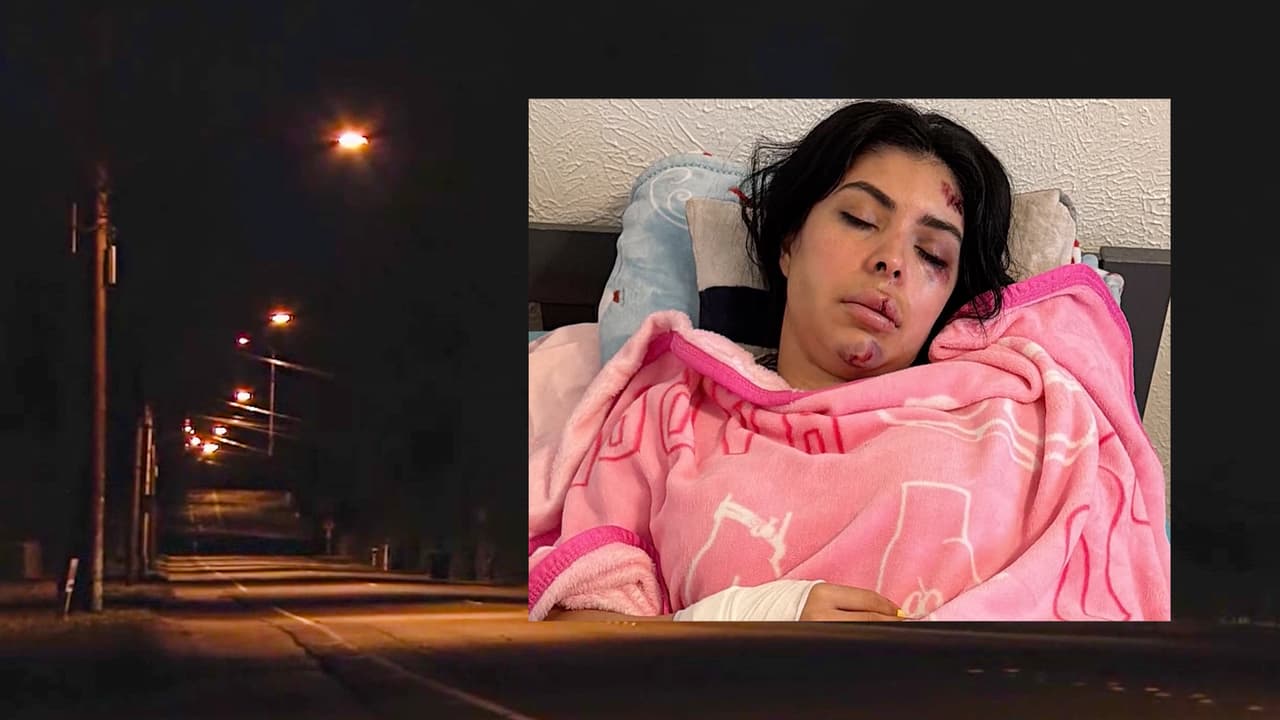 Se lanzó de un carro a 70 mph para salvar su vida, pero el agresor la acechó en la oscuridad
