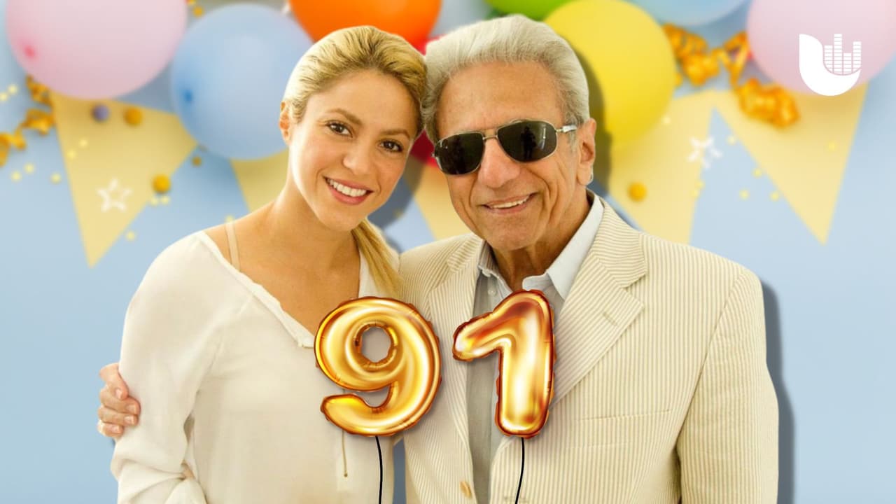 Shakira celebró el cumpleaños de su padre con una serenata