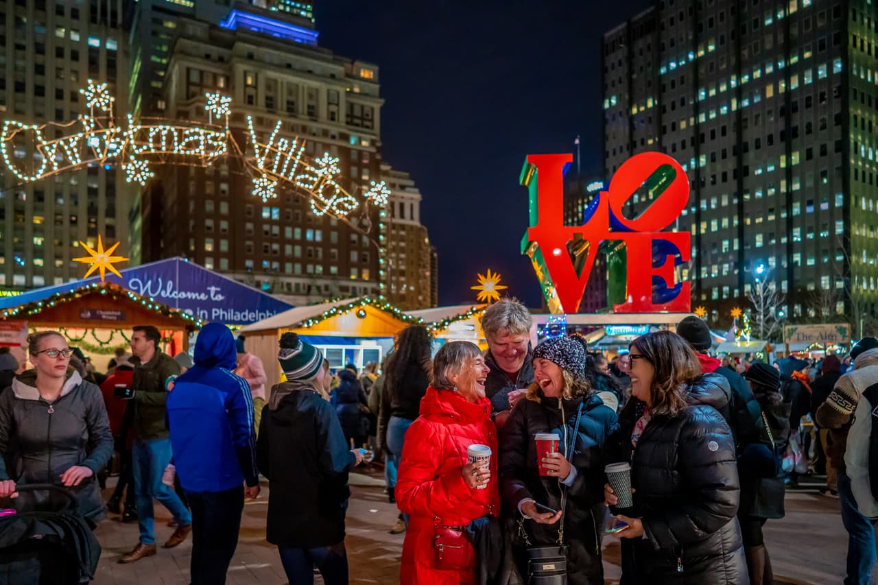 Christmas Village abre en el corazón de Filadelfia y esto debes saber