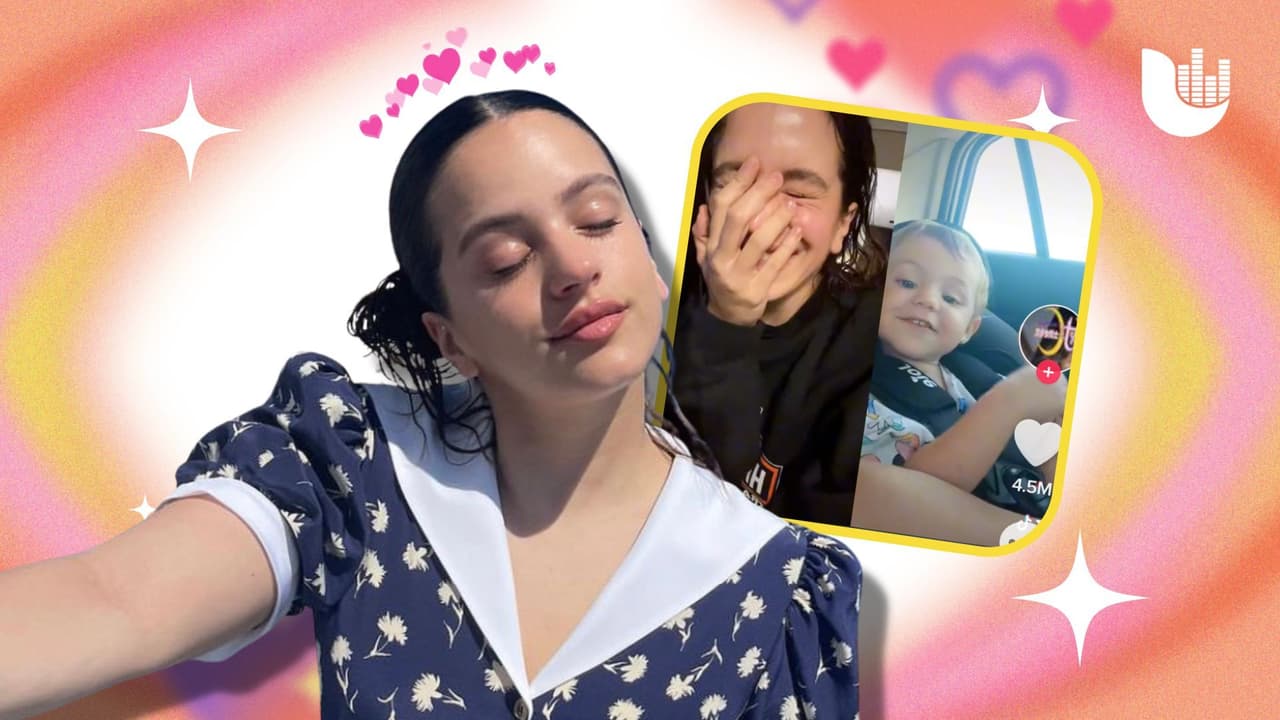 Rosalía reacciona a bebé cantando ‘Despechá’