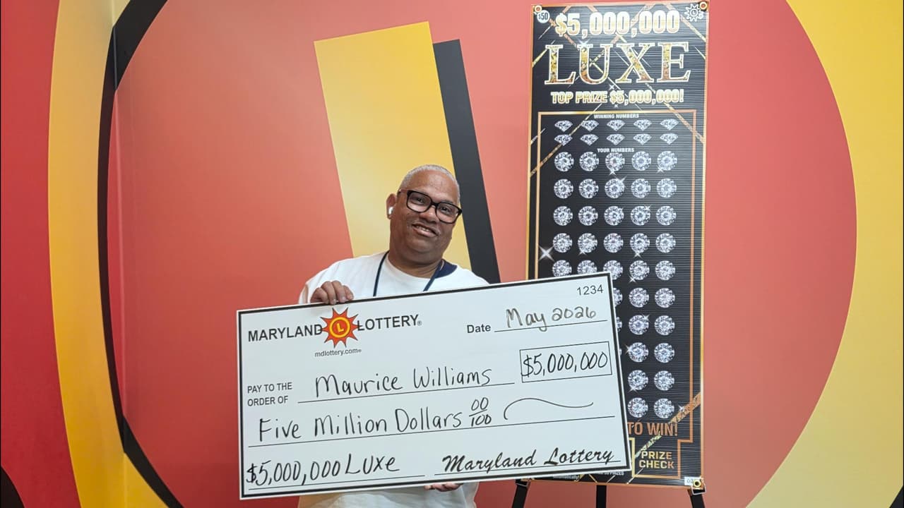 Conductor de autobús escolar de DC gana 5 millones en Lotería de Maryland tras comprar raspadito