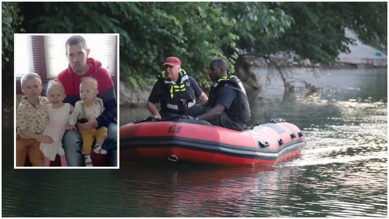 Encuentran muertos a un padre y sus tres hijos menores de 6 años en lago de Indianápolis