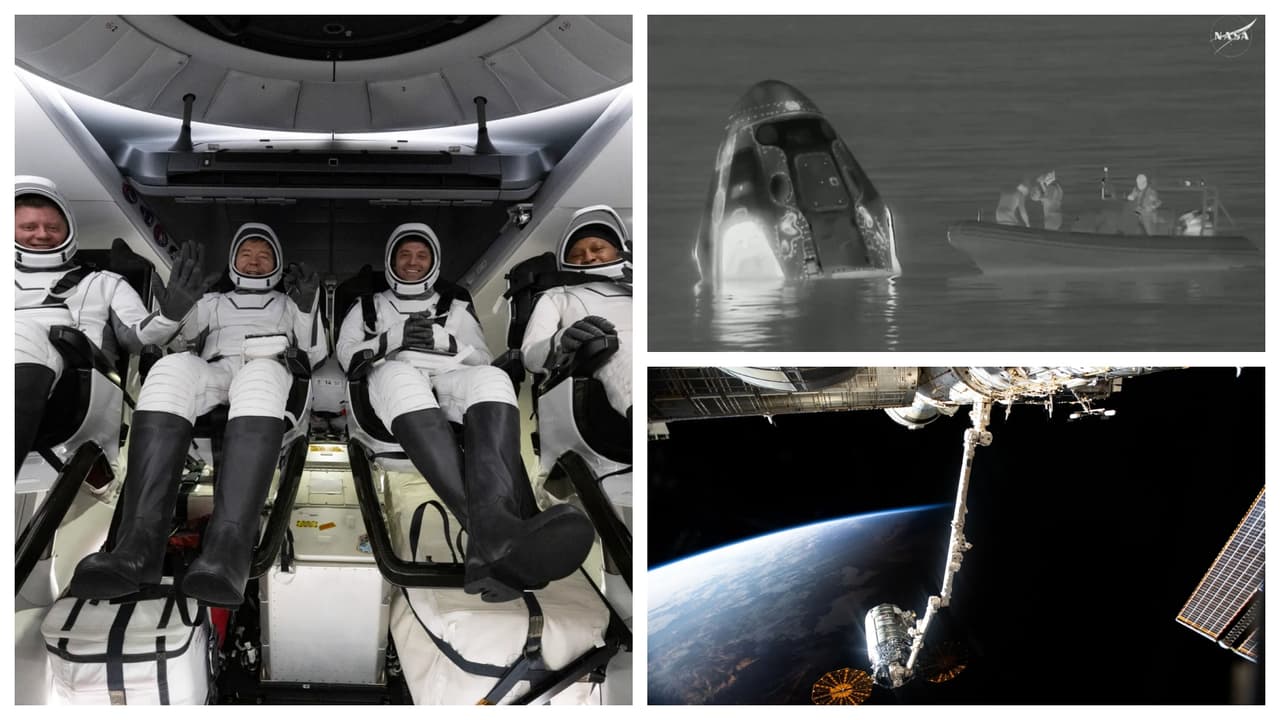 Cuatro avances científicos que logró el equipo Crew-8 de SpaceX tras pasar más de 200 días en el espacio