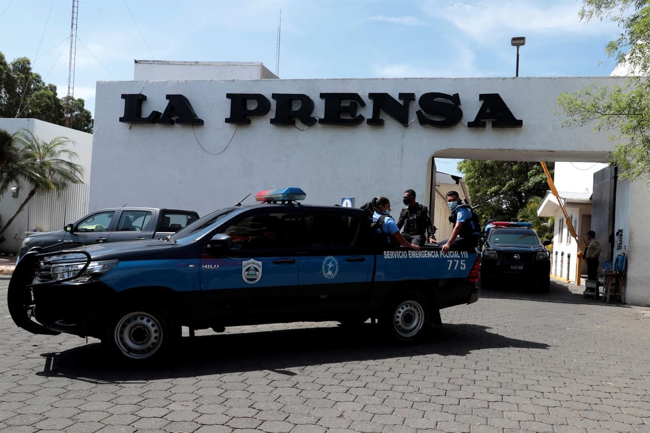 La Prensa, el principal diario de Nicaragua, es allanado en medio de un “apagón informativo”