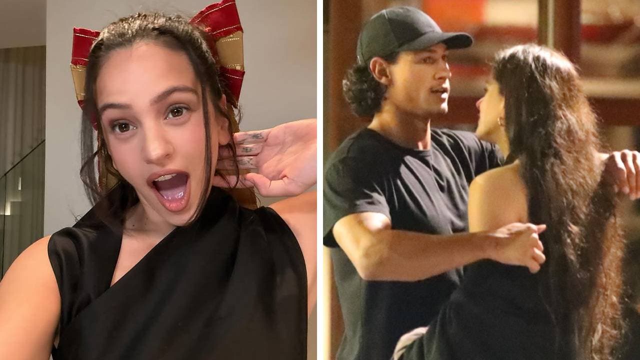 ¿Rosalía tiene nuevo novio? La captaron cariñosa con un conocido actor alemán