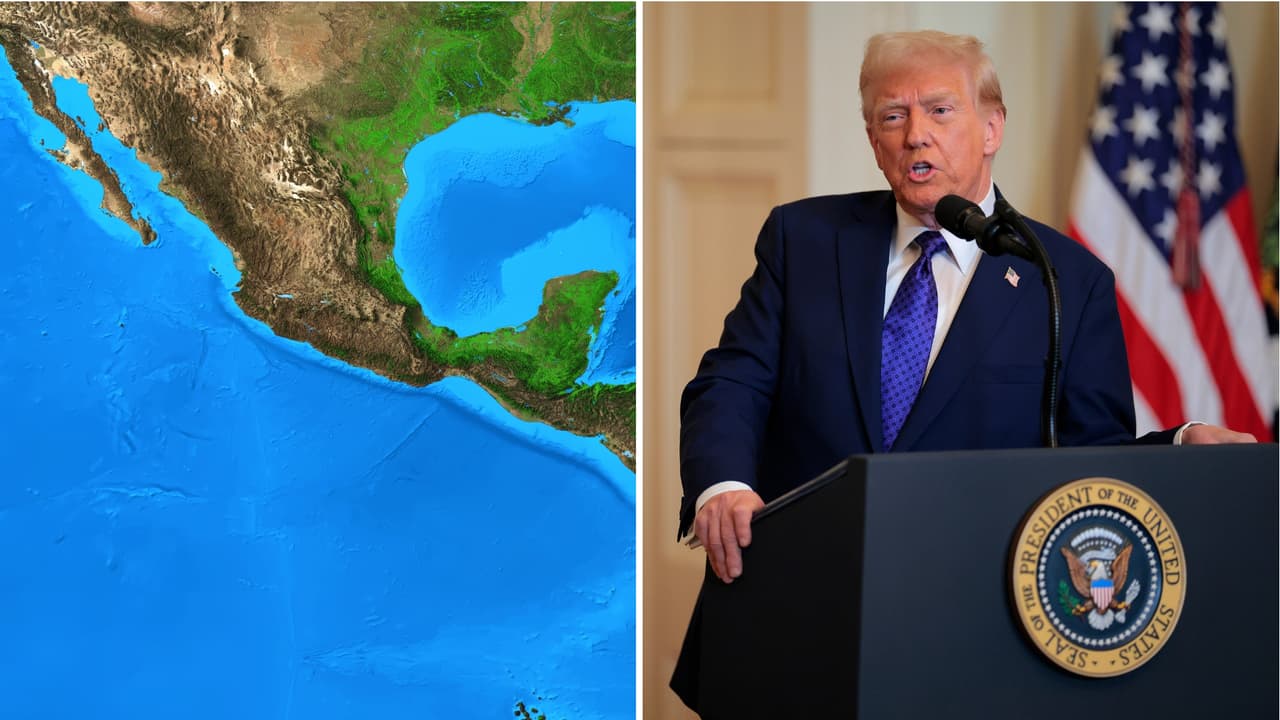 Primer año de Trump: Golfo de América lo Iba a llamar Golfo de Trump