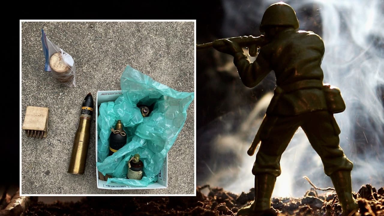 Hallan explosivos de la Segunda Guerra Mundial en casa de Petaluma