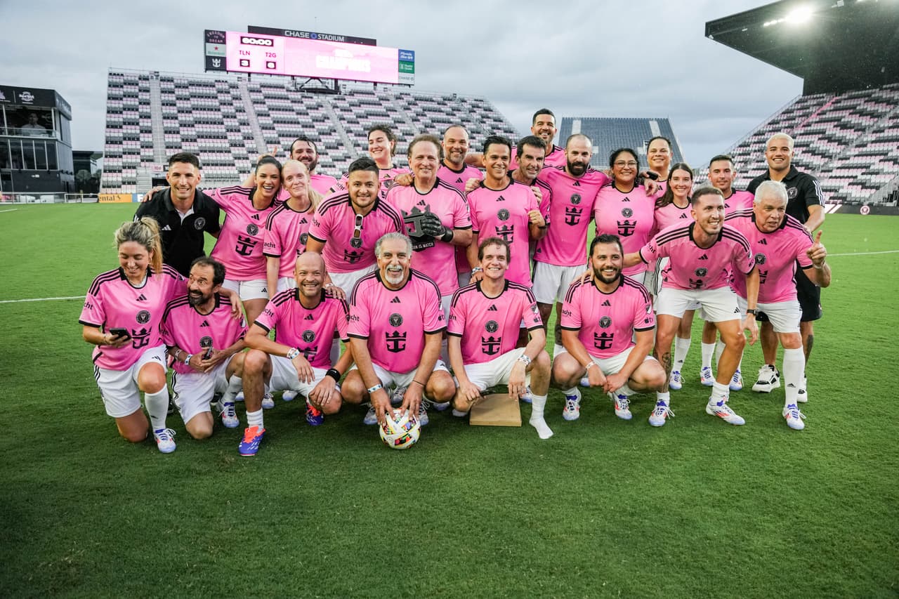 Periodistas se tomaron el campo del Inter Miami para la Copa de Medios