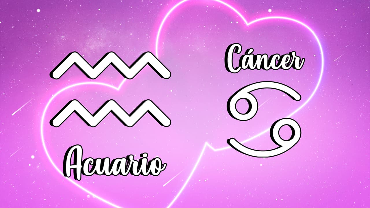 Compatibilidad de Acuario con Cáncer