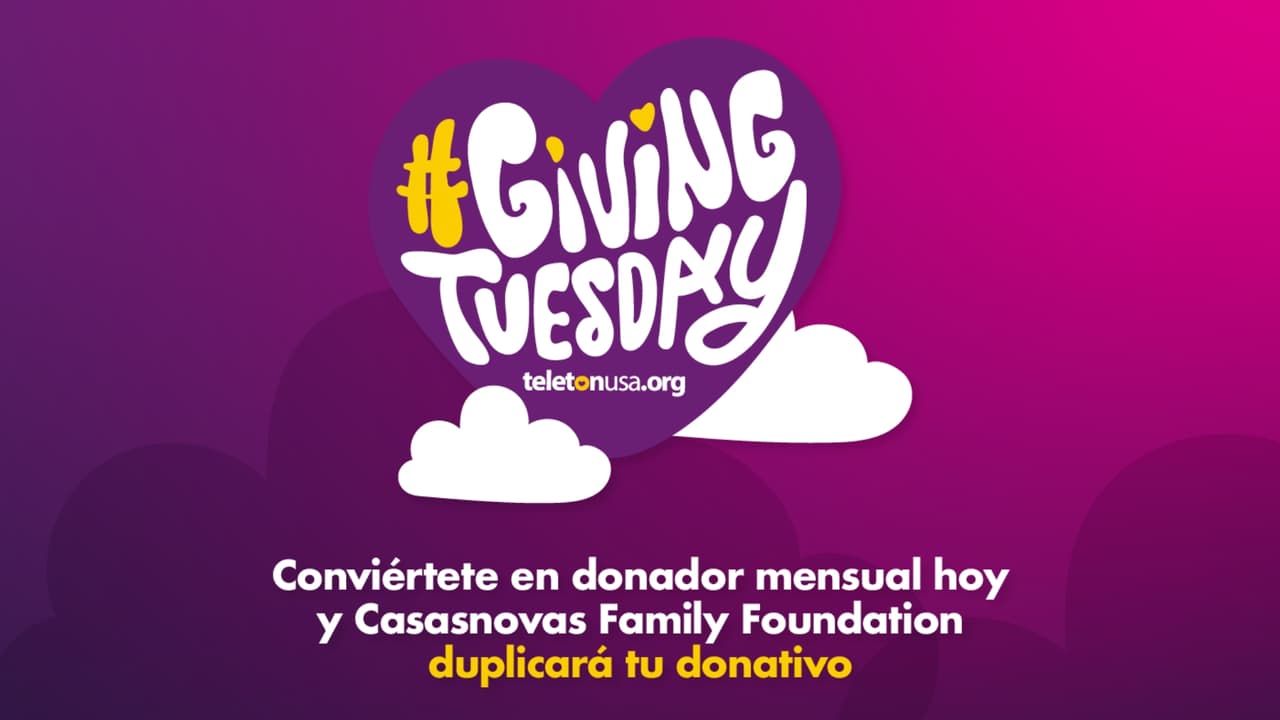 Giving Tuesday en Univision: únete a la transmisión en vivo desde el CRIT USA y apoya a TeletonUSA
