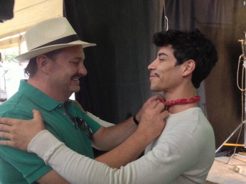 La película 'Cantinflas' fue un proyecto que lo apasionó. Ivanova supervisó todos los detalles de la filmación y quedó fascinado con la interpretación del actor español Oscar Jaenada.