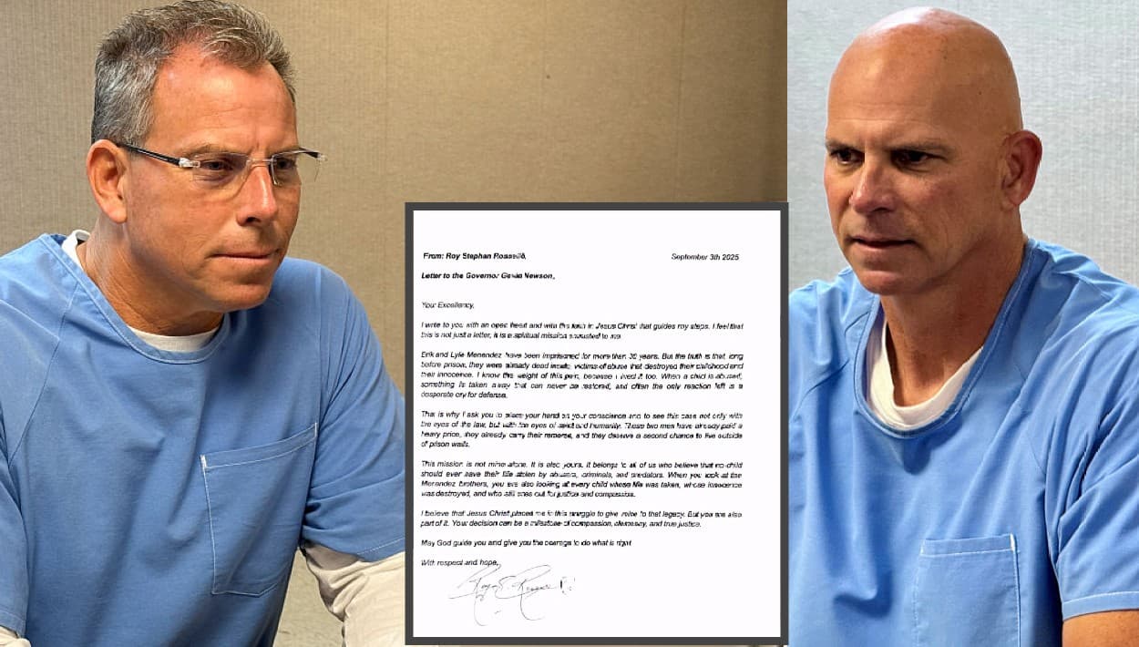 "Muertos por dentro" los hermanos Menéndez, según exMenudo que pide a Newsom que los perdone