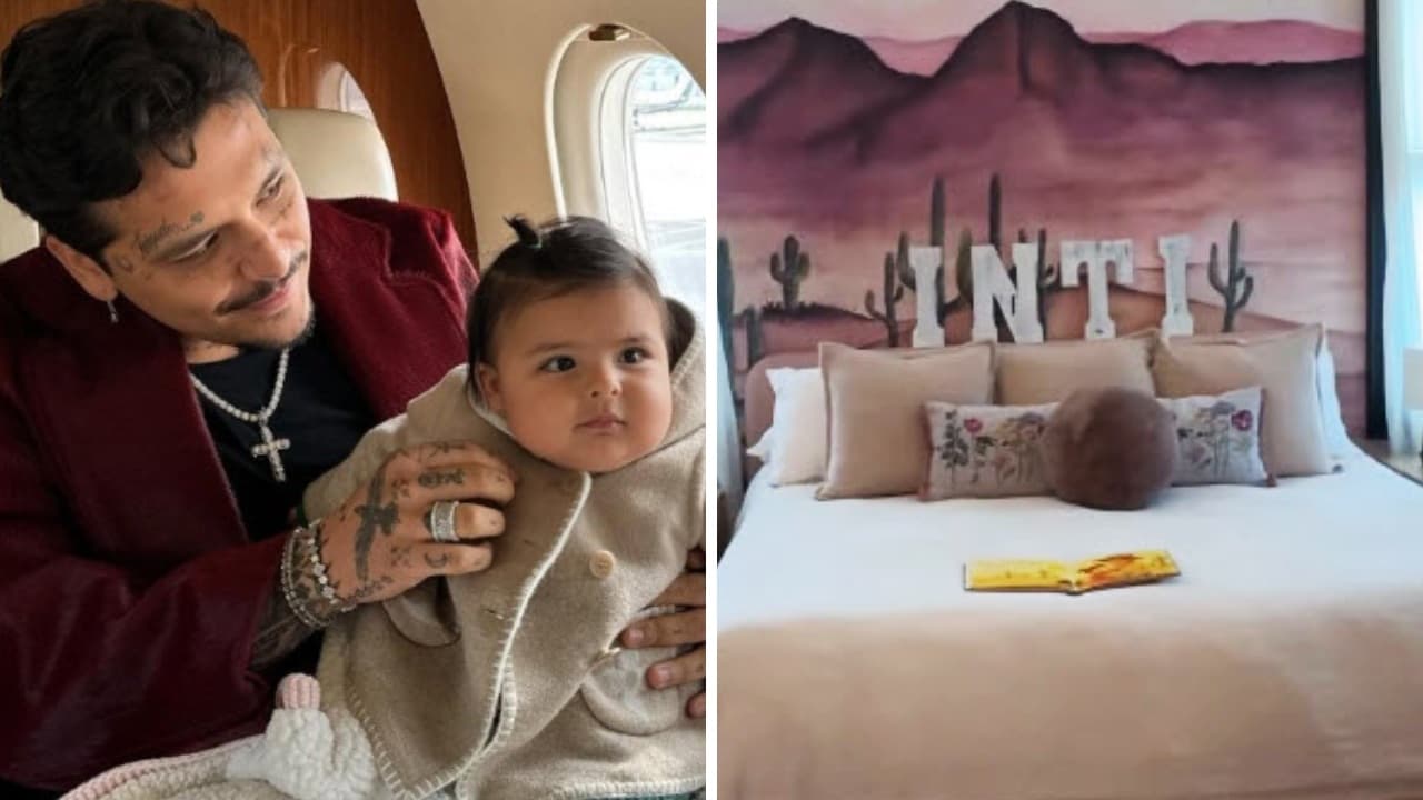 Nodal muestra la habitación de Inti en medio de la gira de Cazzu por Texas, ¿se reunirán padre e hija?