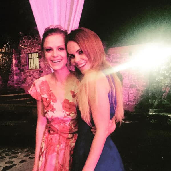 Ana Layevska y Laura Carmine lucieron guapísimas.