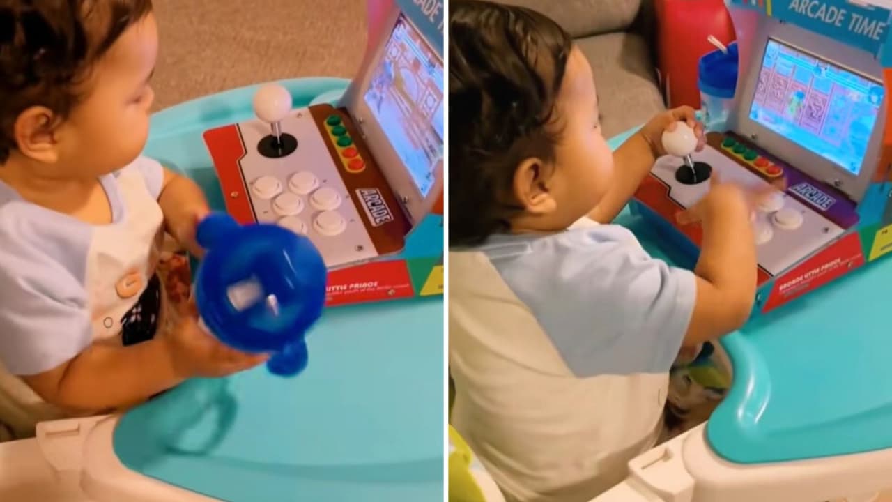 Bebé sorprende por su habilidad para jugar videojuegos como experto: "todo un gamer"