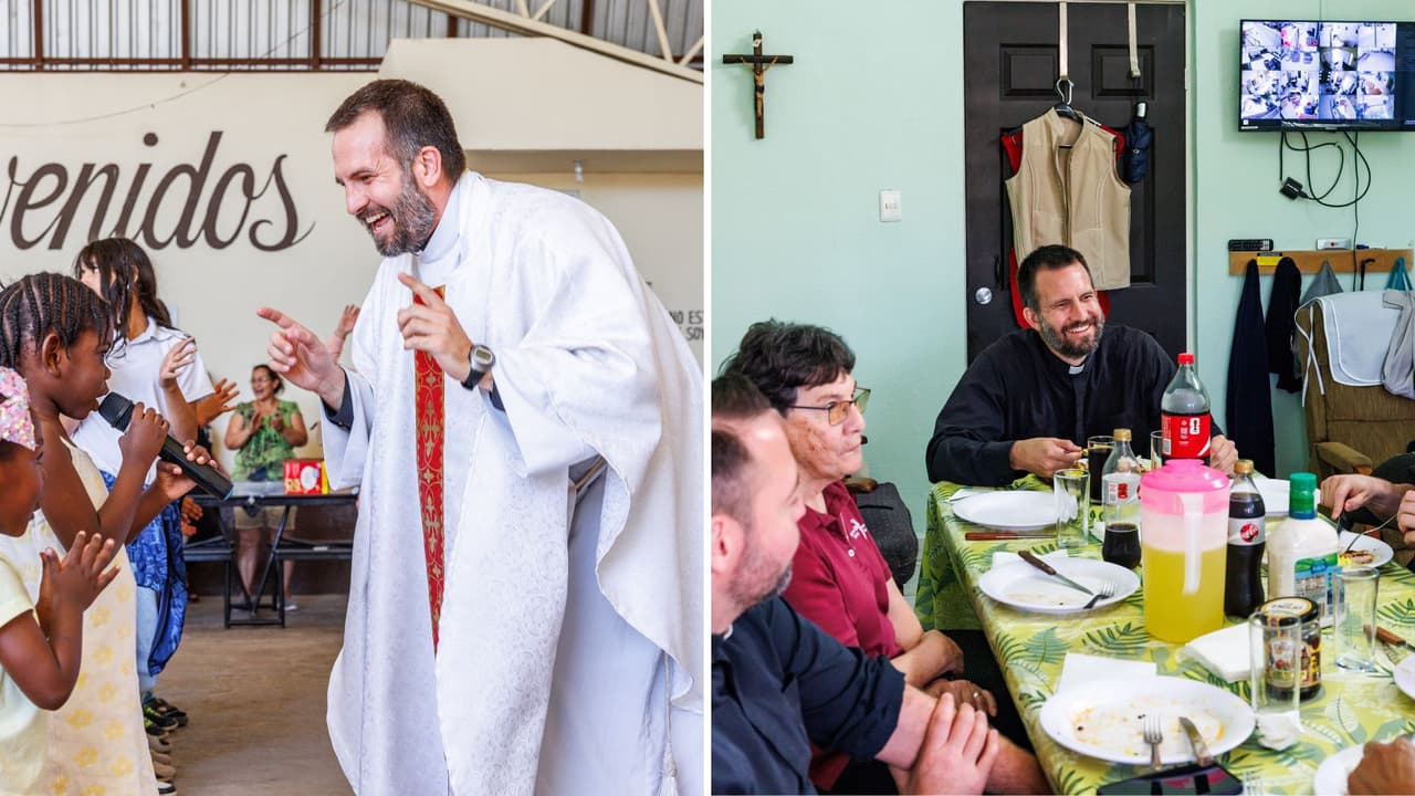 “Dios te acompaña en tu camino”: reverendo celebra misa para inmigrantes en centros de detención y albergues